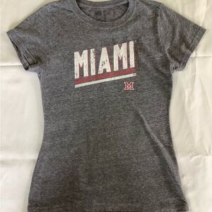 Miami Ohio Distressed T-Shirt Size S